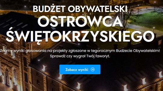 Ostrowiecki  Budżet Obywatelski rozstrzygnięty  