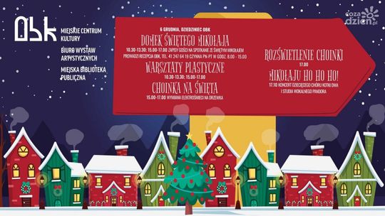 Ostrowiecki Mikołaj z choinkami i koncertem 