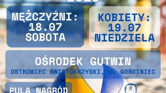 Ostrowiecki MOSiR zaprasza na Gutwin Beach Volley