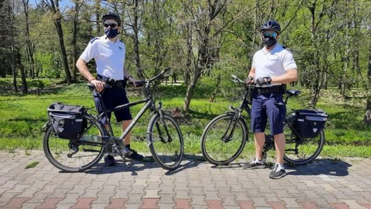 Ostrowiecki patrol rowerowy rozpoczął kolejny sezon