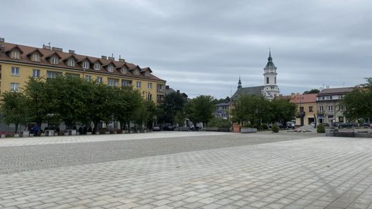Ostrowiecki Rynek będzie bardziej zielono-niebieski 
