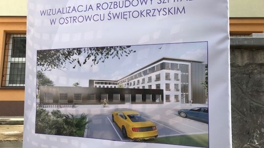 Ostrowiecki szpital powiększy się o dwa kolejne pawilony