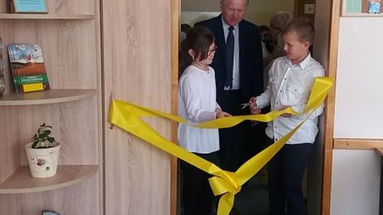 Otwarcie pracowni edukacyjnej w PSP Waśniów
