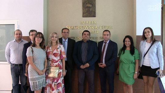 OŻARÓW - goście z Austrii u Skłodowskiej-Curie