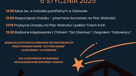 Ożarów też pokłoni się Dzieciątku razem z  Trzema Królami 
