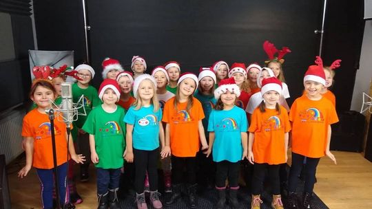 Pastorałkowe szaleństwo - przedszkolaki w studiu