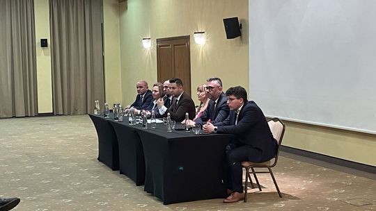 Patryk Jaki spotkał się z wyborcami w Kielcach