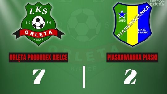 Pewne zwycięstwo Orląt w sparingu z Piaskowianką Piaski