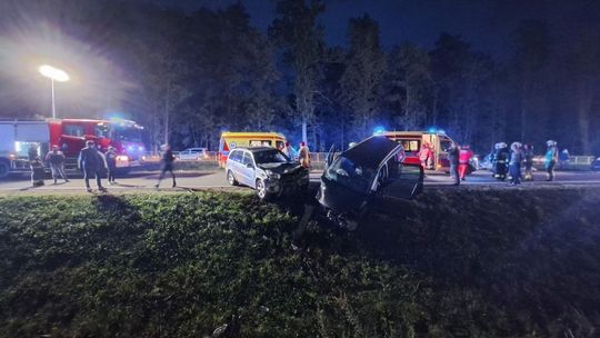 Pięć osób rannych w karambolu pod Kielcami