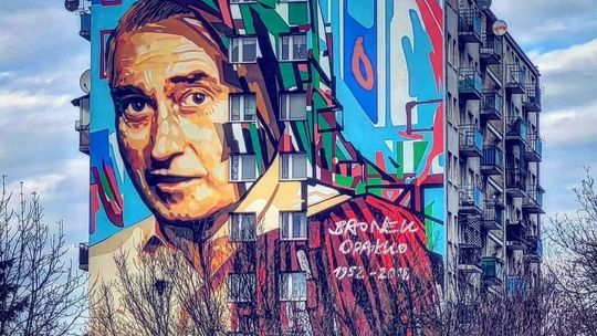 Piękny mural poświęcony wybitnemu kielczaninowi!
