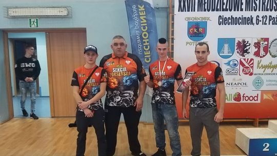 Pięściarze KSZO z medalami na Młodzieżowych Mistrzostwach Polski