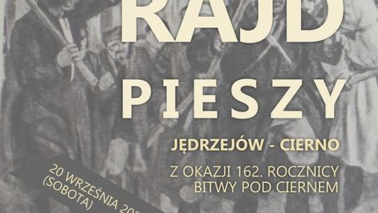 Pieszo śladami historii – VI Rajd w rocznicę bitwy pod Ciernem już 20 września