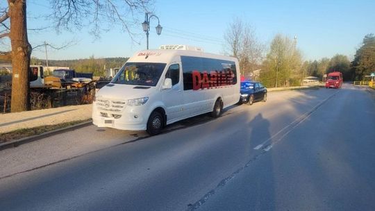 Pijana prowadziła busa