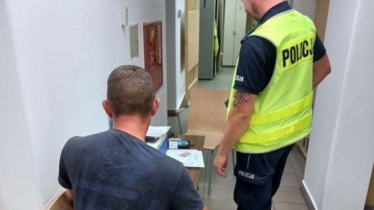 Pijany rowerzysta groził policjantom