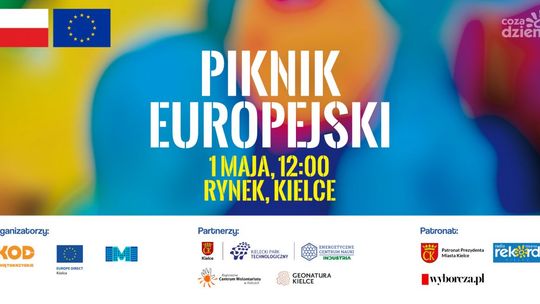 Piknik Europejski na kieleckim Rynku