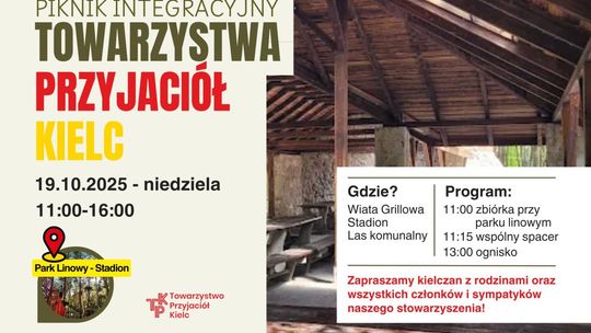 Piknik integracyjny Towarzystwa Przyjaciół Kielc już w niedziele