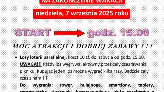 Piknik Jadwiżański na zakończenie wakacji 