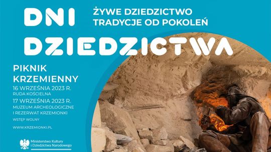 Piknik krzemienny w ramach Europejskich Dni Dziedzictwa  