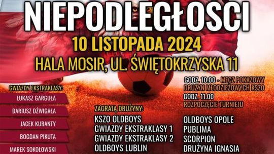 Piłkarski Dzień Niepodległości z  byłymi reprezentantami kraju 