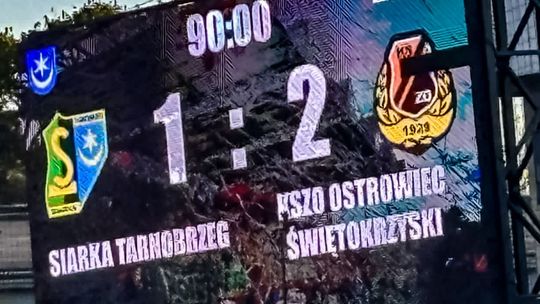 Piłkarze KSZO 1929 wywożą trzy punkty z Tarnobrzega