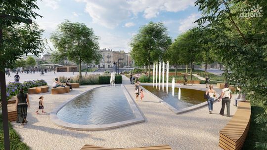 Plac Wolności w Kielcach przejdzie kompleksową rewitalizację – rusza inwestycja za ponad 40 milionów złotych