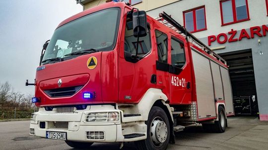 Płonął dom przy Świętokrzyskiej