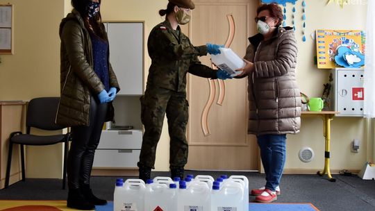 Płyn dezynfekujący trafił do świętokrzyskich żłobków i przedszkoli