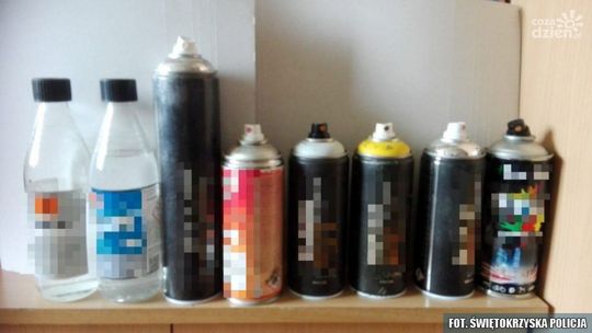 Po alkoholu bawił się w "artystę"