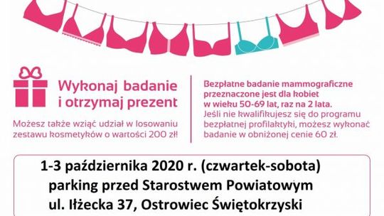 Po mammografii 7 kobiet śpi spokojnie, a 1 ma szansę na wyleczenie. Nie czekaj, zbadaj się!
