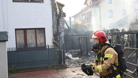 Po pożarze  kieleckiego domu opieki wszyscy 
pensjonariusze zabezpieczeni  