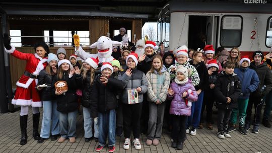Pociąg do Świętego Mikołaja! Wyjątkowa podróż Ciuchcią Ponidzie