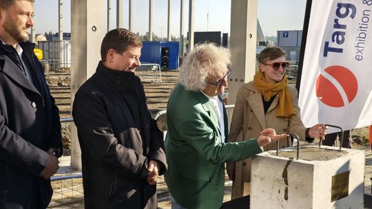 Podłożono kamień węgielny pod budowę hali targów Kielce! [GALERIA]