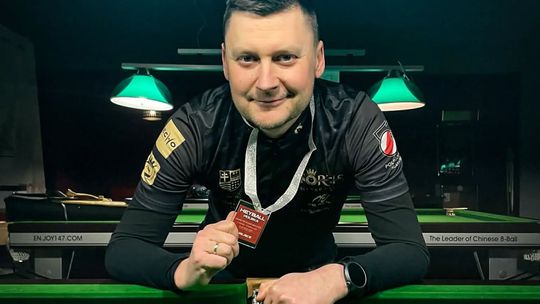 Podwójny sukces bilardzistów z Kielc: srebro w Łodzi i brąz w Oradei