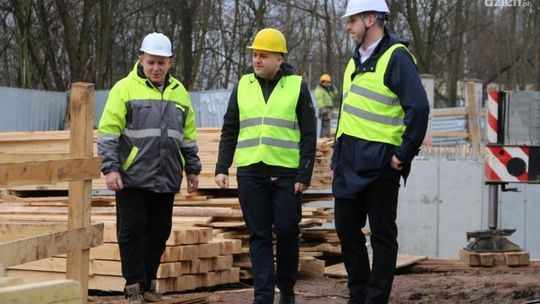 Pogoda sprzyja, roboty idą pełną parą