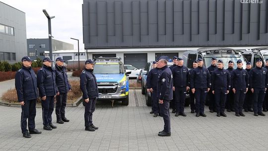 Policjanci z kieleckiego oddziału prewencji na stałe w Skarżysku-Kamiennej