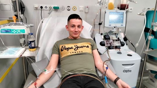 Policjant dawcą szpiku dla obywatela Niemiec