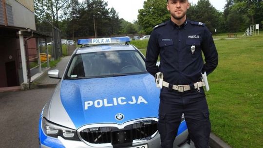Policjant uratował życie 4-letniej dziewczynce 