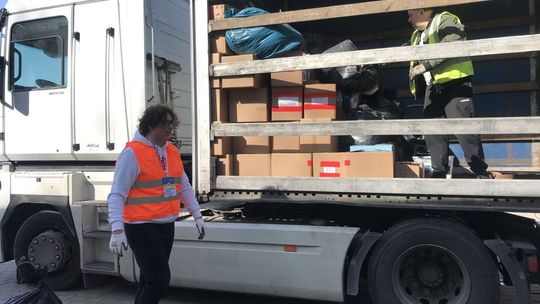 Polski Czerwony Krzyż ostrowieckim centrum pomocy dla uchodźców z Ukrainy 