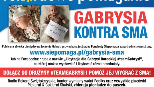 Pomagamy Gabrysi chorej na SMA!