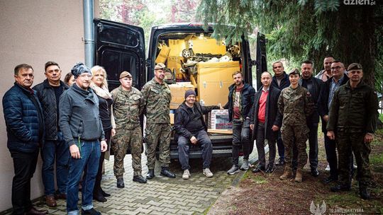 Pomoc ze Świętokrzyskiego  dla powodzian ciągle trwa 