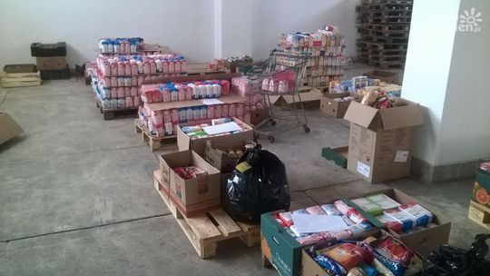 Pomoc żywnościowa dla mieszkańców Ćmielowa