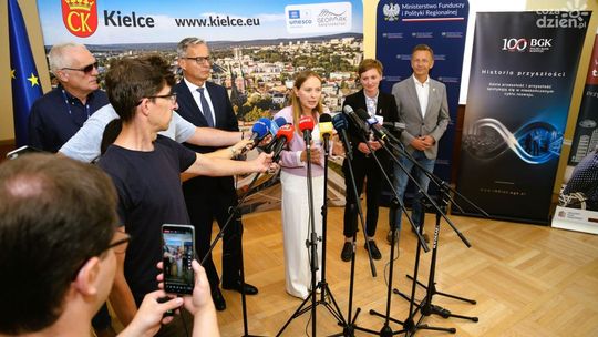 Ponad 14 mln zł dla Kielc na projekty wspierające zieloną transformację miast