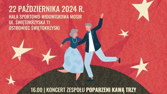 "Poparzeni Kawą Trzy" wystąpią dla ostrowieckich seniorów 