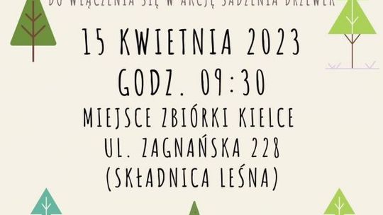 "Posadź sosnę na wiosnę" człowieku