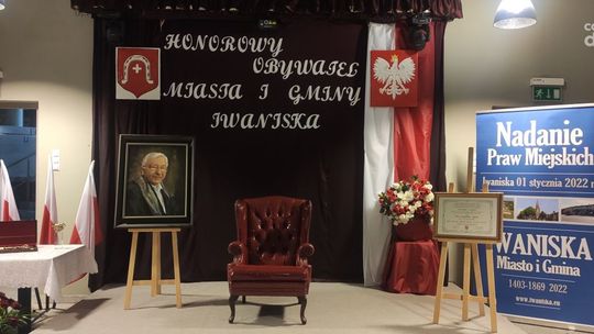 Poseł Krzysztof Lipiec Honorowym Obywatelem Iwanisk