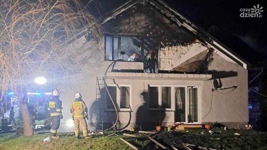 Poszkodowana w pożarze rodzina z terenu Miasta i Gminy Morawica prosi o wsparcie