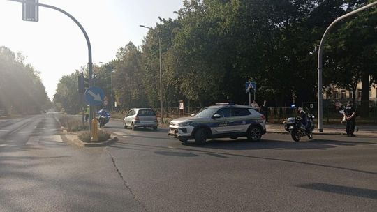 Potrącenie 9-latka na przejściu dla pieszych w Ostrowcu Świętokrzyskim