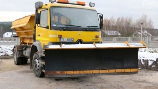 Powiat kielecki gotowy na zimę – drogowcy w pełnej mobilizacji