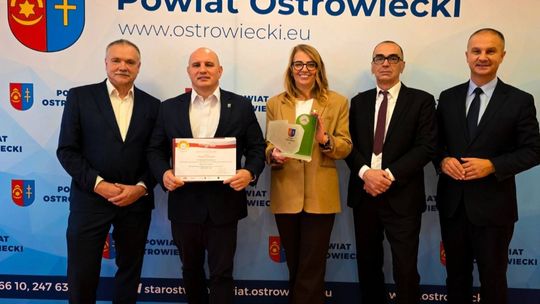 Powiat ostrowiecki z tytułem Najbezpieczniejszego Powiatu w Polsce
