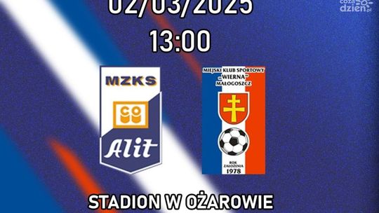 Powrót do ligowych zmagań, Wierna Małogoszcz zmierzy się z Alitem Ożarów 